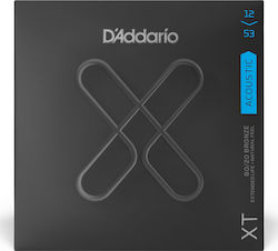 Daddario XT Acoustic 80/20 Bronz Set Corzi Pentru Chitară Acustică 80/20 Bronz