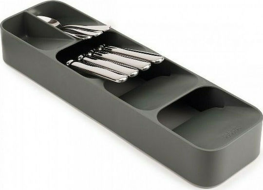 Schubladenteiler Kunststoff in Gray Farbe 11x39.5x5cm Schubladenteiler Kunststoff in Gray Farbe 11x39.5x5cm