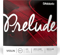 Daddario Prelude Violin Μονές Χορδές Steel 4τμχ