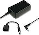 Qoltec Φορτιστής Laptop 65W 19V 3.33A για HP χωρίς Καλώδιο Τροφοδοσίας
