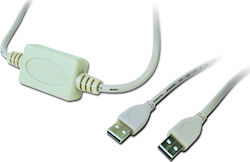 Gembird UANC22V USB 2.0 USB-A Male în USB-A Male Alb 1.8m