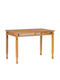 Garten- und Terrassentisch aus Teak 120x65x80cm