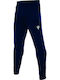 Deira Sweatpants Glossy without Elastic Navy Blue