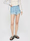 Pepe Jeans Elvira Women's Jean Shorts Blue