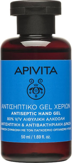 Apivita Antiseptic Hand Gel 50ml Natural