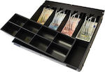 ICS 4141 Cash Register Insert Tray with 8 Coin Slots and 4 Slots for Bills 35.5x32.5x6cm