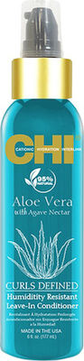 CHI Aloe Vera Curls Defined Leave In Conditioner Ενυδάτωσης 177ml