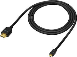 Sony DLC-HEU15 HDMI 1.4 HDMI Male - Micro HDMI Male 1.5m Black