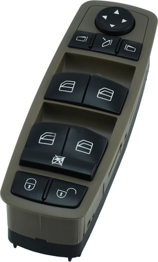 Mcar Car Window Switch for Mercedes-Benz A Class / B Class 3pin Brown