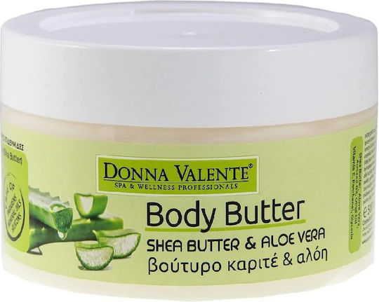 Donna Valente Shea Butter & Aloe Moisturizing Body Butter with Shea Butter & Aloe Vera 500ml
