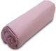 Sunshine Sheet for Single Bed with Elastic 100x200+20cm. Menta 152 13 Pink