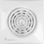 S&P Silent Wall-mounted Ventilator 150mm White