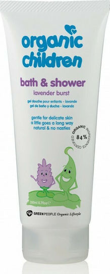 Green People Органичен Детски Душ Гел Organic Children с Лавандула в Кремообразна Форма 200ml