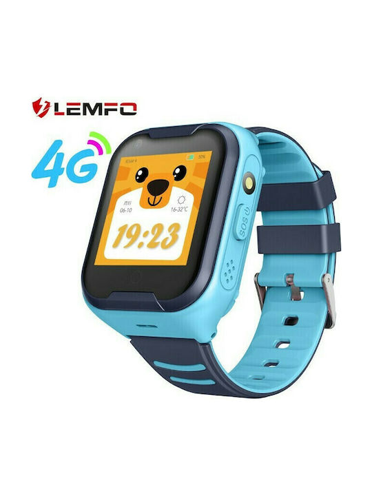 Lemfo Kids' Smartwatch G4H 4G with GPS Blue