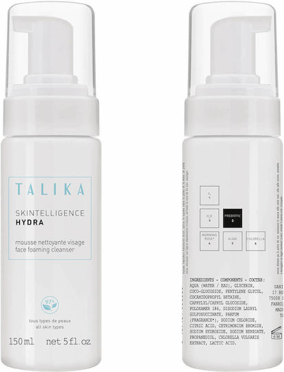 Talika Spumă De Curățare Facială Skintelligence Hydra Cu Acțiune Hidratantă 150ml