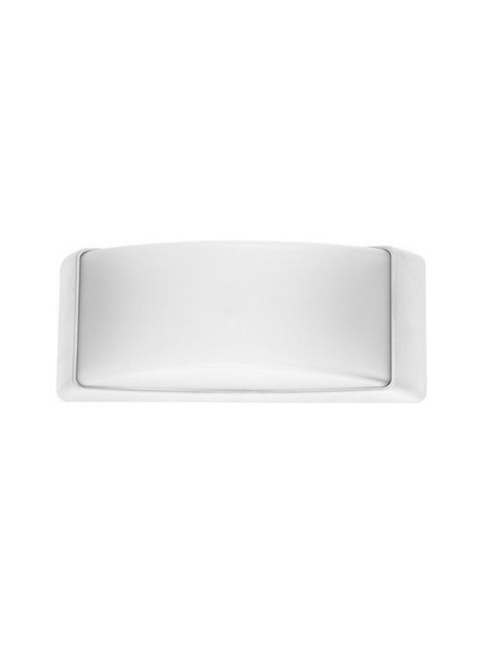 Fos me Waterproof Wall-Mounted Outdoor Ceiling Light IP65 E27 White