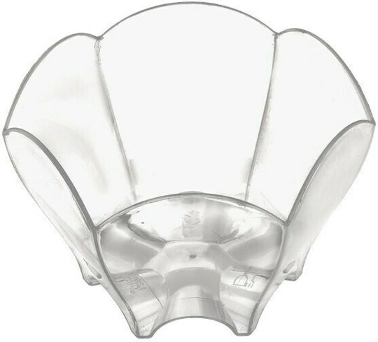 Goldplast Σετ 25 Πλαστικά Μπωλ με Χωρητικότητα 70ml Διάφανα