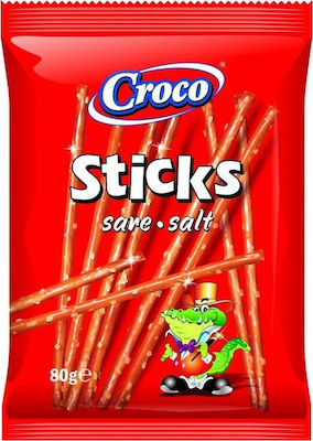 Croco Crackers Sticks Salt 1x80gr