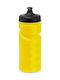 Stamina Running Sport Water Bottle Plastic 500ml Yellow Yellow