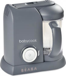 Beaba Babycook Solo 912794 Baby-Food-Dampfgarer Integrierter Mixer 1.1Es Dunkelgrau