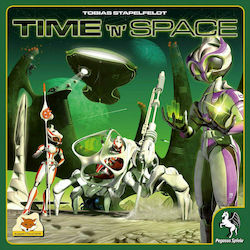 Pegasus Spiele Board Game Time 'n' Space for 3-4 Players 10+ Years 8011SG (EN)