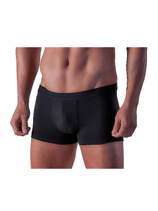 CuWrap Duo men's boxers black with inner elastic. (Ref: 21102)