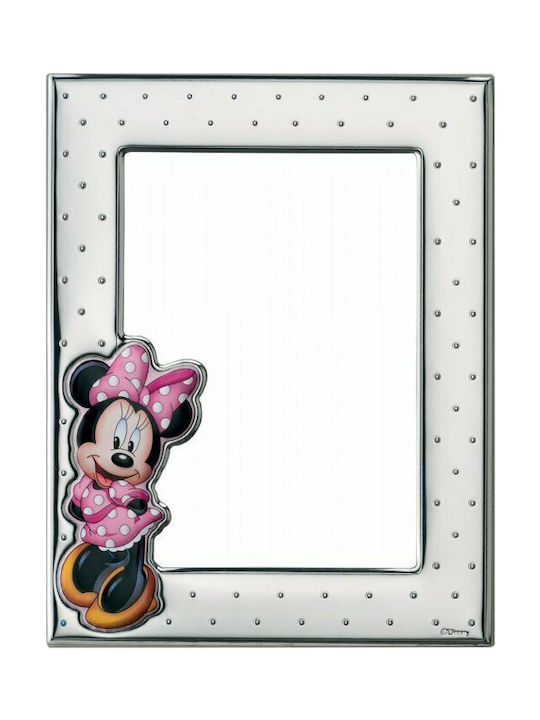 Disney Κορνίζα Ασημένια Minnie Mouse 13x18cm