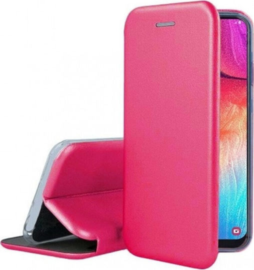 MyMobi Elegance Book Synthetic Leather Fuchsia (Redmi Note 9S / 9 Pro / 9 Pro Max)