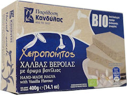 Κανδύλας Biological Halva Χειροποίητος με Βανίλια 400gr