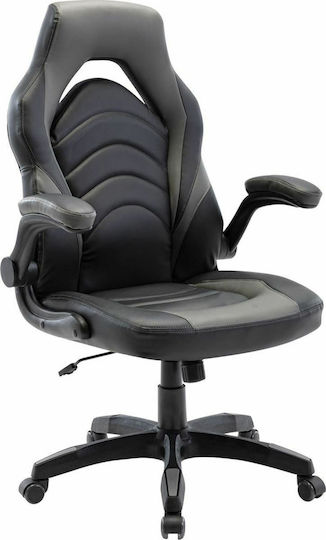 Woodwell BF7800 Artificial Leather Gaming Chair Gray