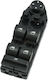 Mcar Car Window Switch for BMW Series 5 E60 / E61 4pin Black