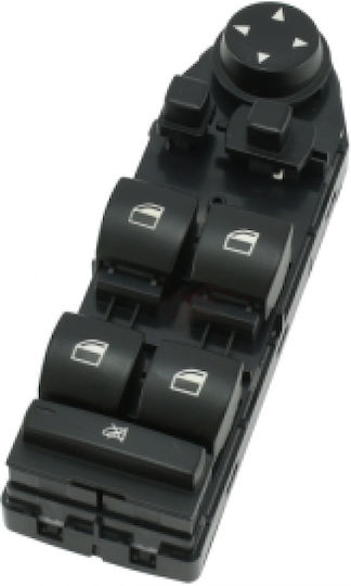 Mcar Car Window Switch for BMW Series 5 E60 / E61 4pin Black