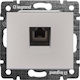 Legrand Valena Front Single Telephone Socket Si...