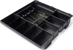 ΤΕ Ταμειακή Express ΤΕ575 Cash Register Insert Tray with 8 Coin Slots and 6 Slots for Bills 29.9x31.4x8.1cm