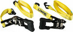 Lampa Car Luggage Strap with Ratchet Yellow 500x3.5cm 2pcs 60167