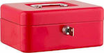 Sax Κουτί Ταμείου με Κλειδί Box M 0-810-03 Κόκκινο