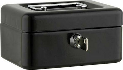 Sax Cash Box with Lock Black Box S 0-811-09