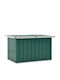 vidaXL Metal Outdoor Storage Box Πράσινο 109x67x65cm