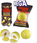 Fini 200 Chewing gum Tennis Balls with Λεμόνι & Λάιμ Flavour 10gr