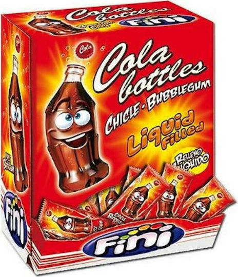 Fini 200 Chewing gum Bottles with Cola Flavour 10gr