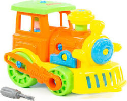 Polesie Colourful Train with Driver Orange
