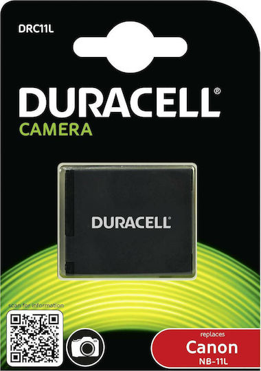 Duracell Kamera Batterie DRC11L Lithium-Ionen (Li-Ion) Kompatibel mit Canon