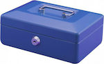 Cash Box with Lock Blue JT250-B