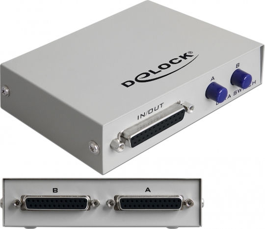 DeLock Parallel Switch Sub-D 25 pin 2 Port