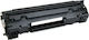 VS Συμβατό Toner για Laser Εκτυπωτή HP 83A CF283A 1500 Σελίδων Μαύρο