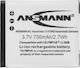 Ansmann A-Oly LI 50B Μπαταρία Φωτογραφικής Μηχανής Ιόντων-Λιθίου (Li-ion) 730mAh Συμβατή με Olympus