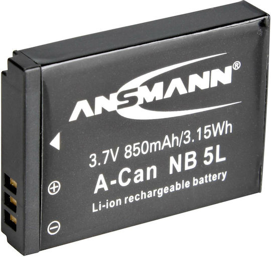 Ansmann Kamera Batterie A-Can NB 5 L 5022953 Lithium-Ionen (Li-Ion) Kompatibel mit Canon