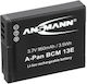 Ansmann Camera Battery A-Pan DMW-BCM13E 1400-0050 Lithium Ion (Li-Ion)
