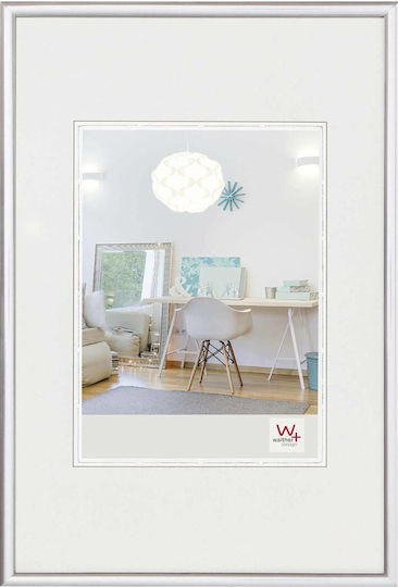 Walther Plastic Photo Frame with Silver Frame