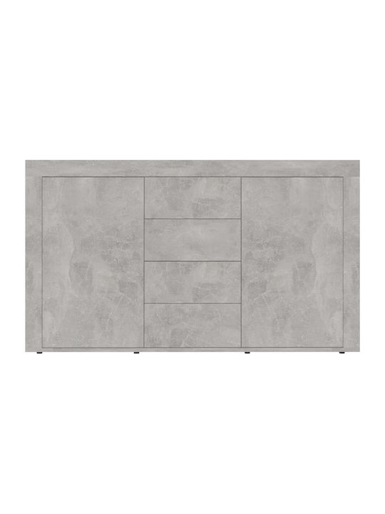 Μπουφές mit Schubladen Grey Concrete 120x36x69cm